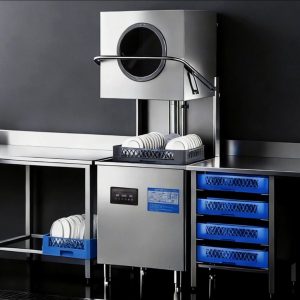 Hood-type dishwasher
